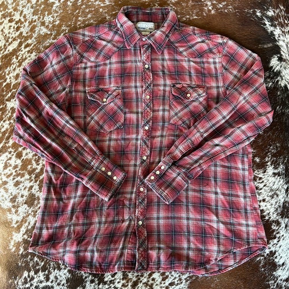 VINTAGE WRANGLER SNAP SHIRT